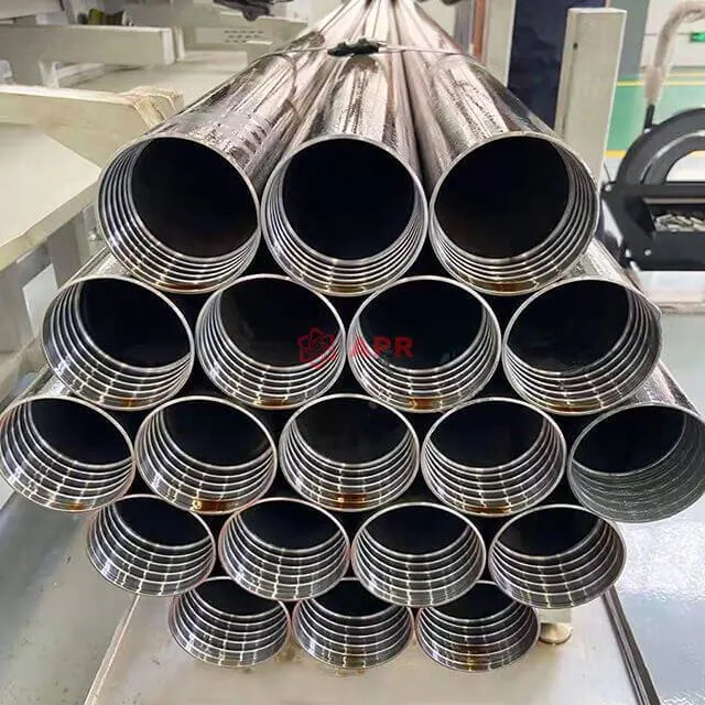 Made in China in Stock Quick Shipment Alloy Steel Bw Nw Hw Pw Hwt 5FT 10FT Casing Pipe with Heat Treatment for Geological Prospecting