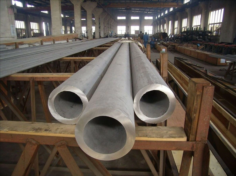 Spot Supply Prime Quality ASTM 201 202 304 309 310 316 2205 2101 253mA 254smo Incoloy 800 Monel 400 8K/2b/Ba Round Seamless Stainless Steel Pipe for Building