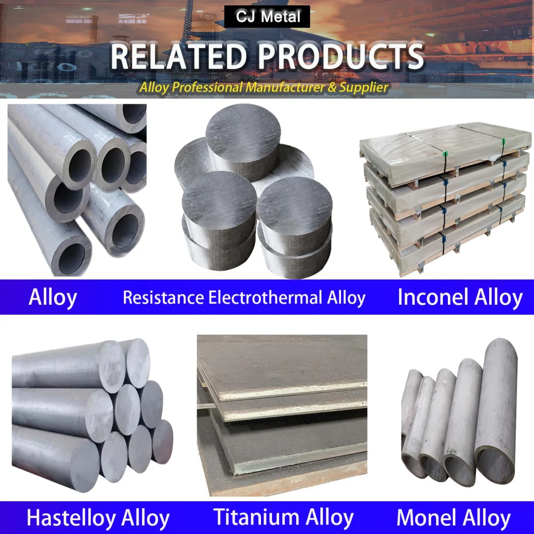 Hastelloy B2 Raw Materials Alloy Round Pipe for Seal Components